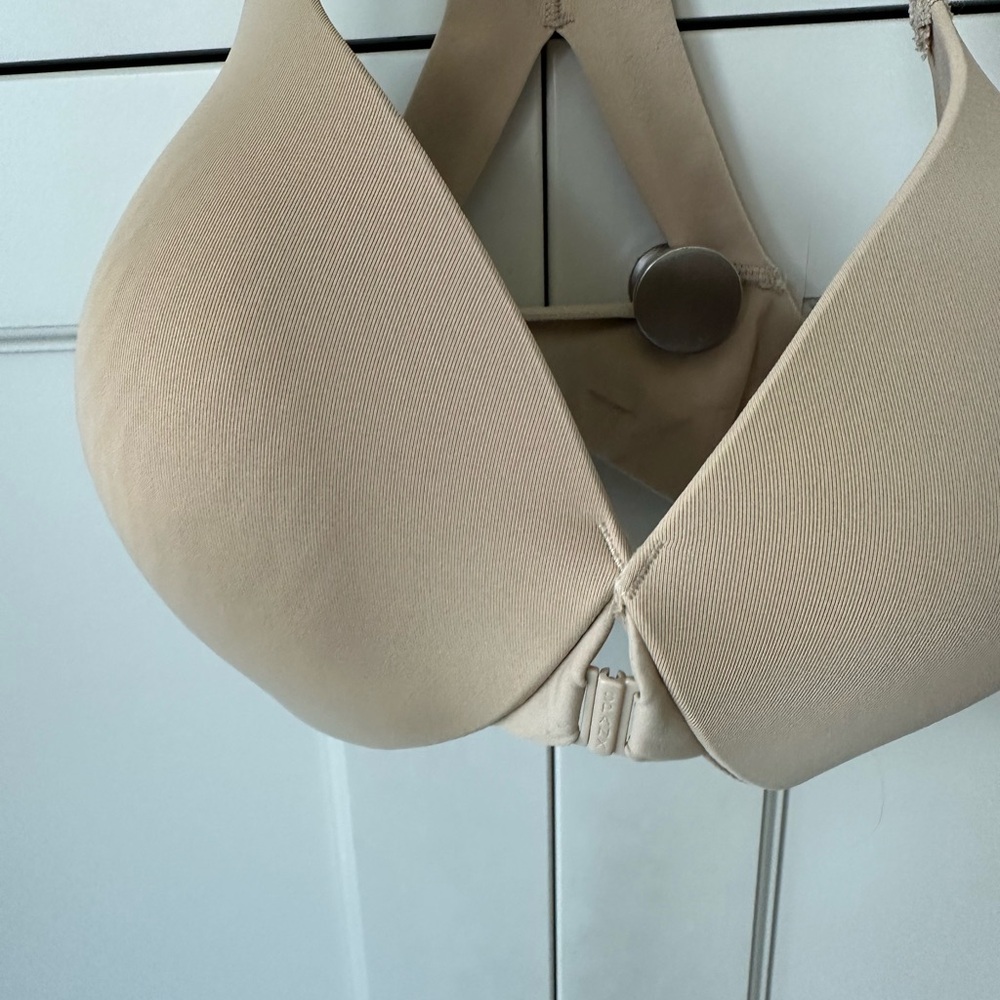 SPANX Cream Seamless Bra